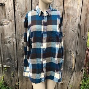 Woolrich 100% Cotton Flannel Size Medium